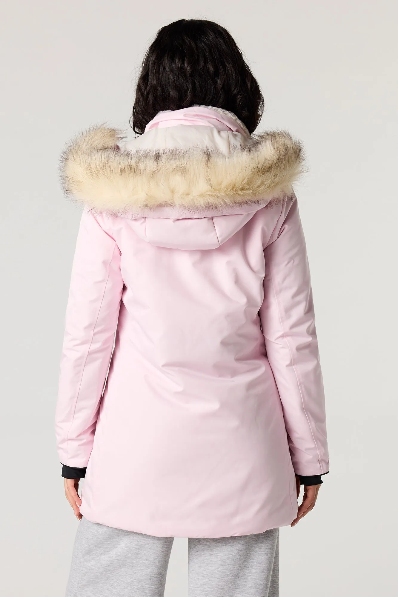 Mid Length Parka sold by Urban Planet product image thumbnail 2
