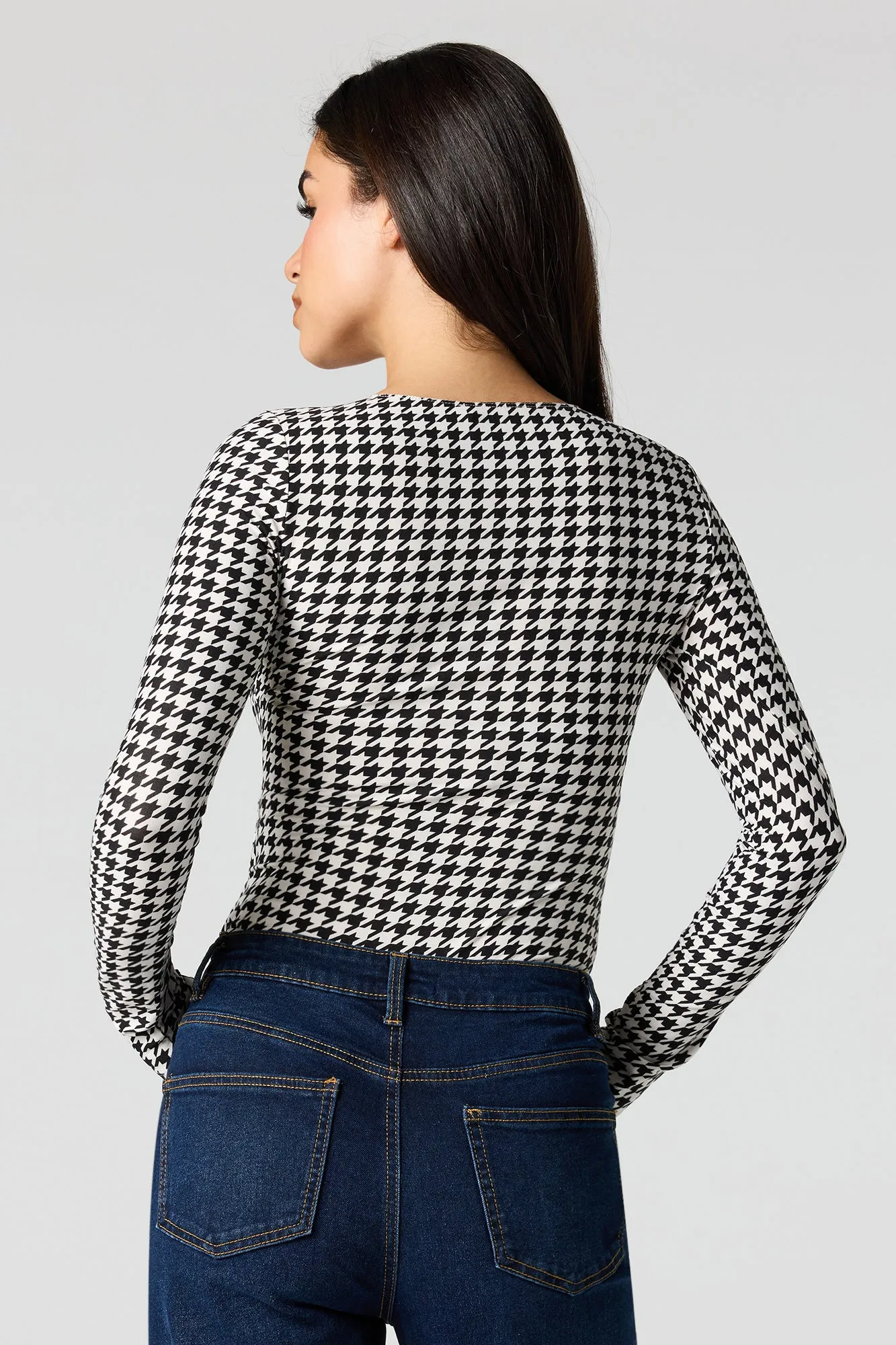 Soft Long Sleeve Bodysuit sold by Urban Planet product image thumbnail 2