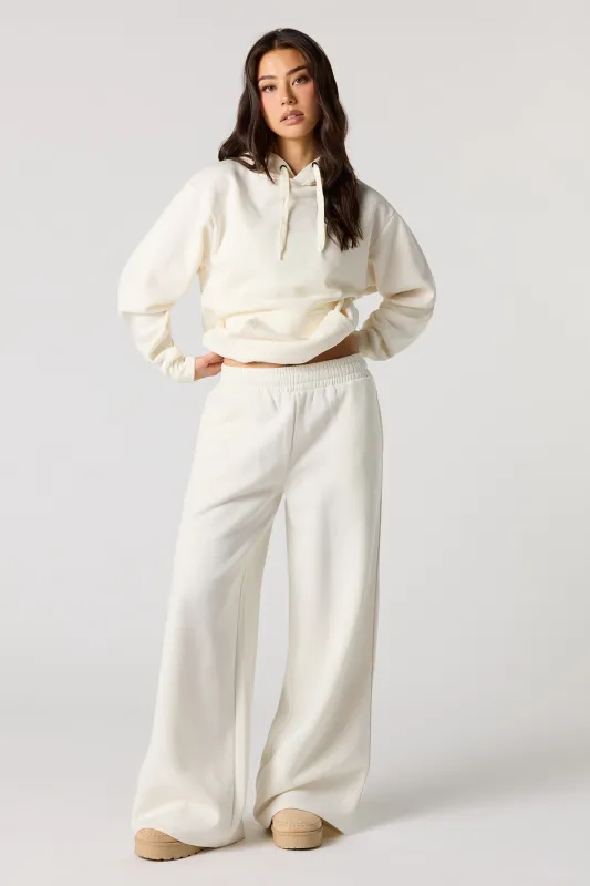 Ultra Wide Leg Fleece Sweatpant sold by Urban Planet