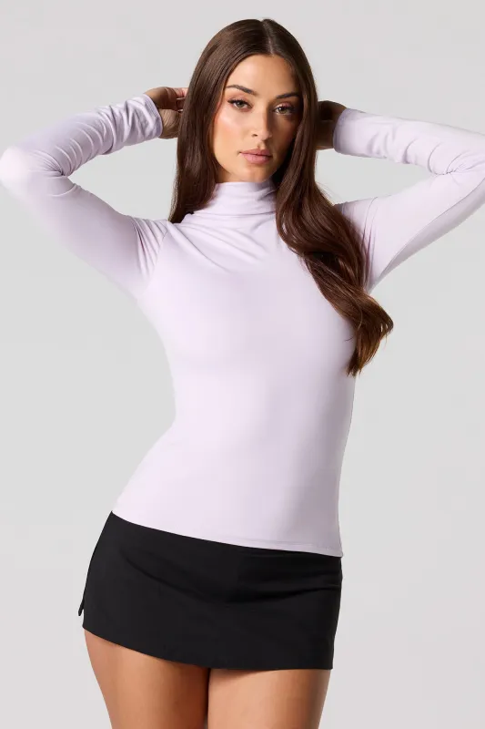 Long Sleeve Turtleneck Top sold by Urban Planet