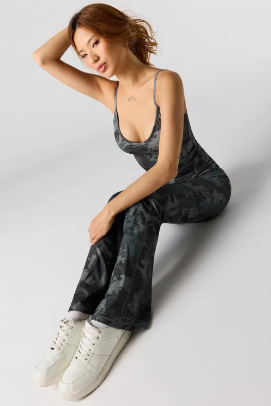 Active Back Pocket Flare Pant sold by Urban Planet