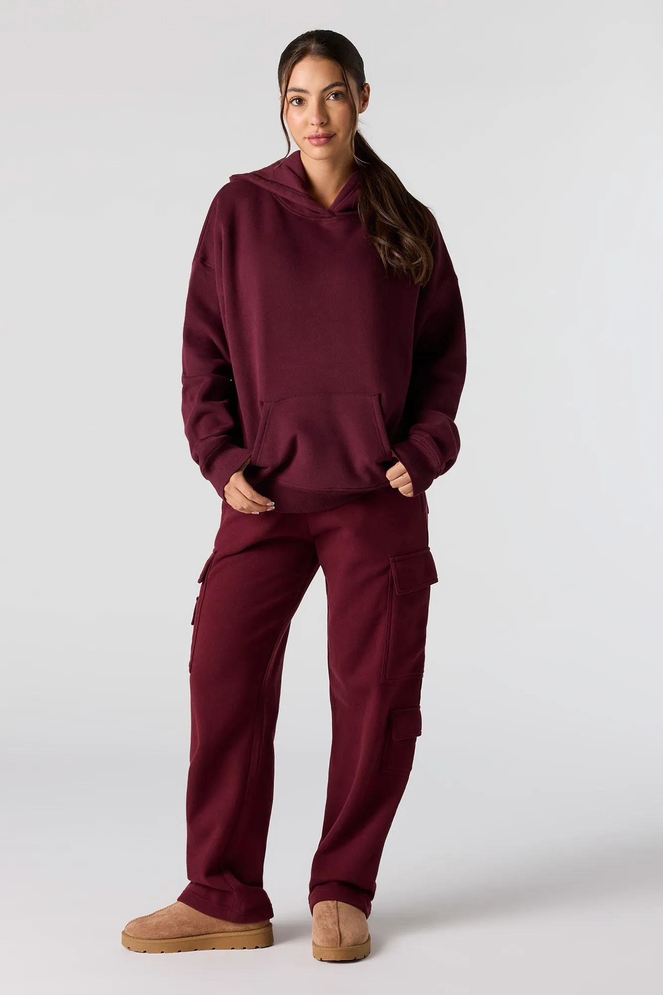 Fleece Cargo Sweatpant sold by Urban Planet product image thumbnail 4