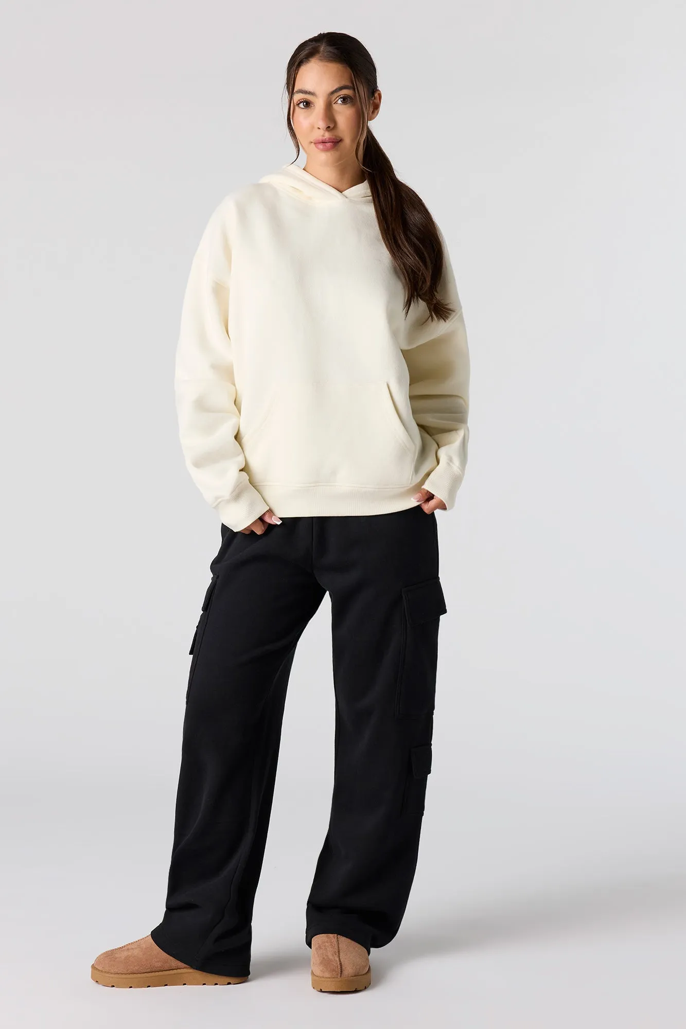 Fleece Cargo Sweatpant sold by Urban Planet product image thumbnail 5