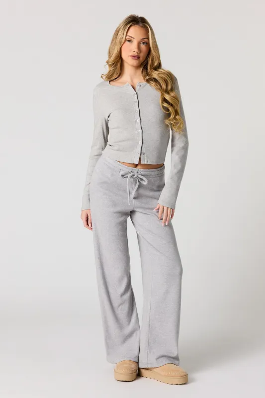 Knit Wide Leg Pant sold by Urban Planet