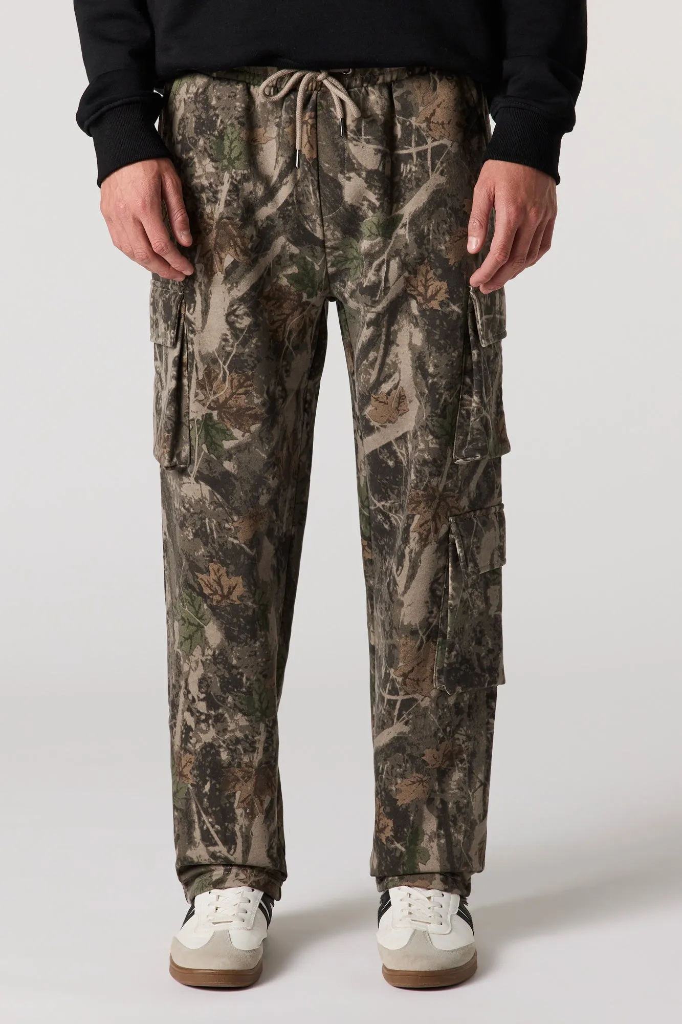 Fleece Cargo Sweatpant sold by Urban Planet