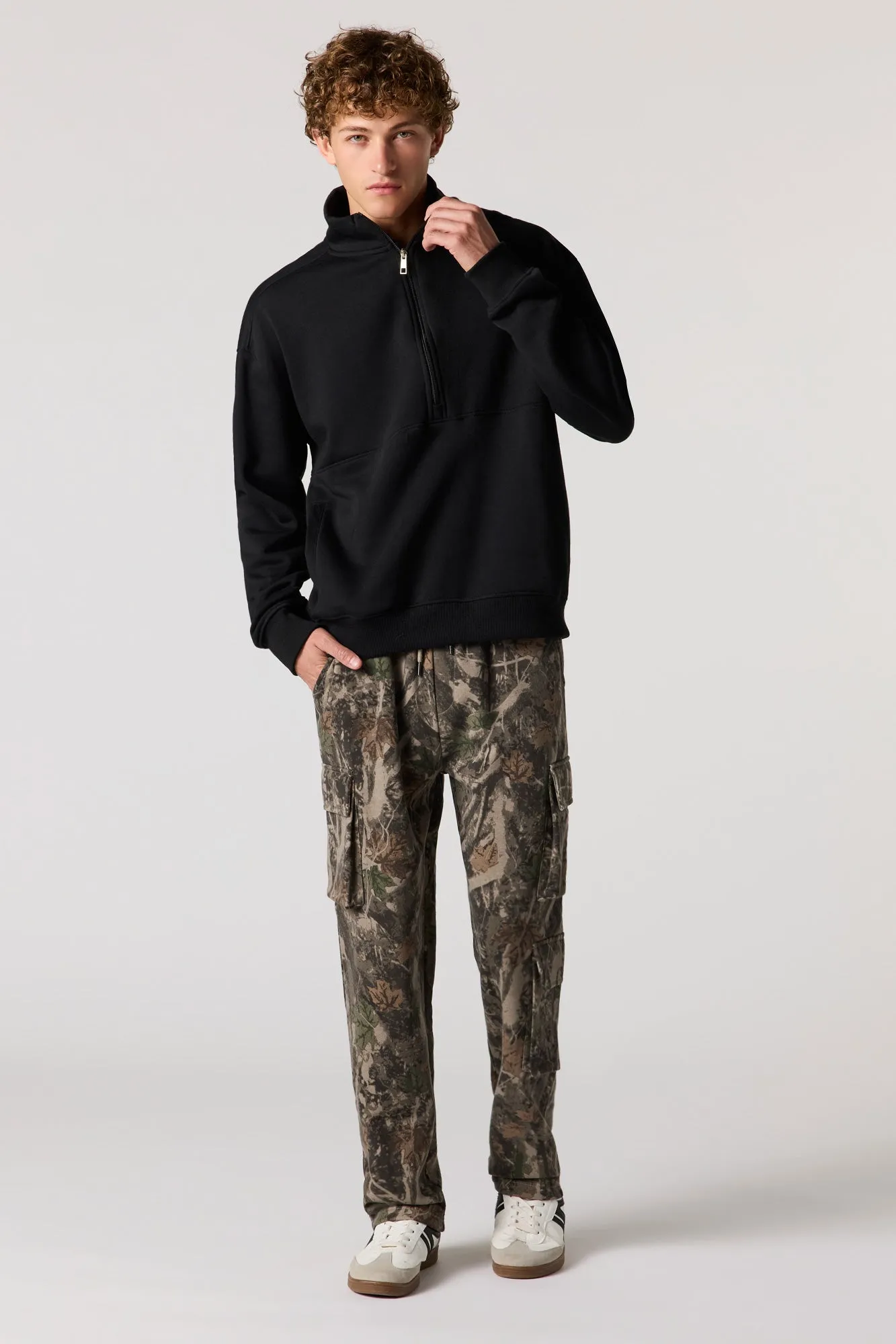 Fleece Cargo Sweatpant sold by Urban Planet product image thumbnail 2