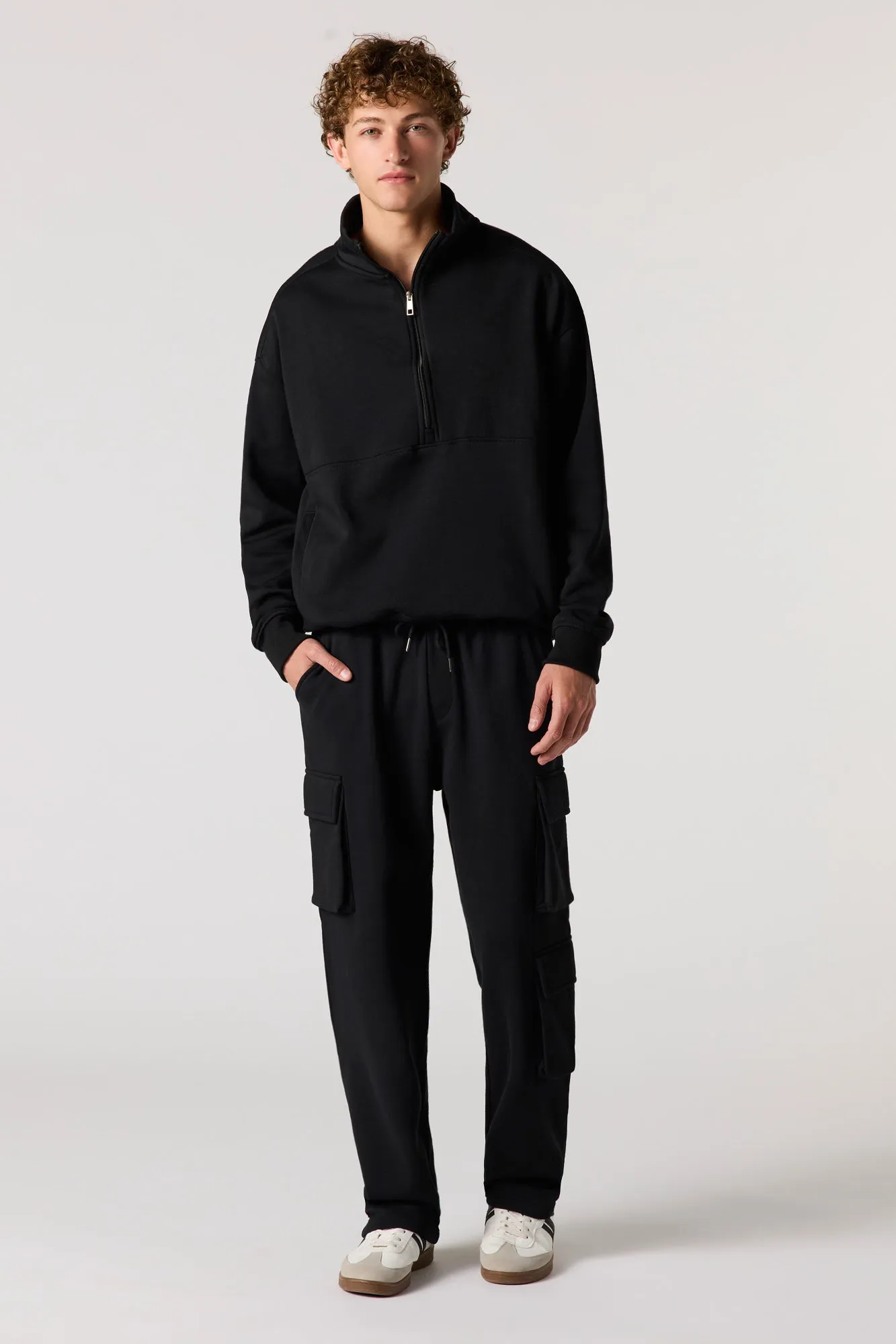 Fleece Cargo Sweatpant sold by Urban Planet product image thumbnail 5