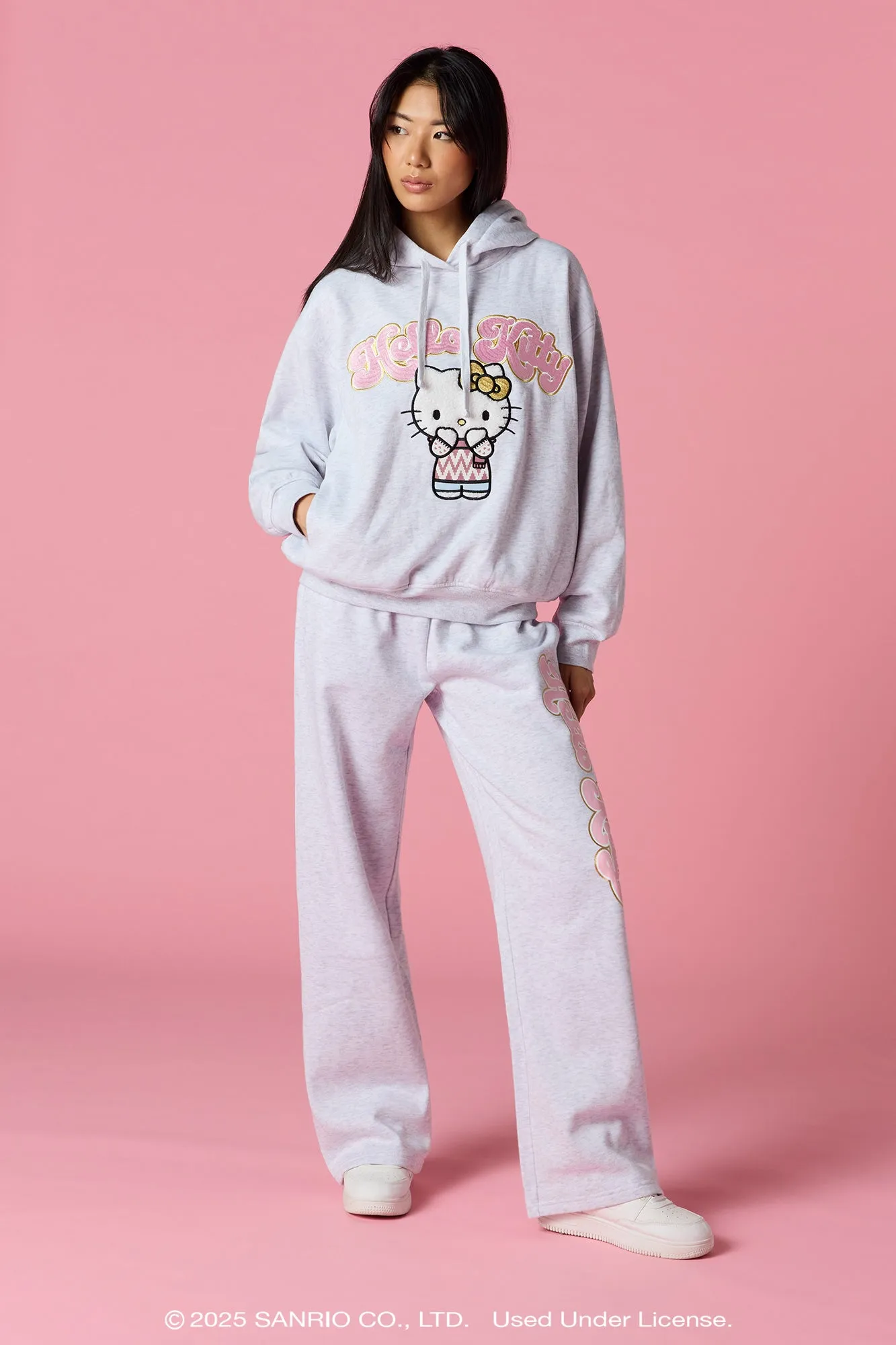 Hello Kitty® Holiday Embroidered Hoodie sold by Urban Planet product image thumbnail 3