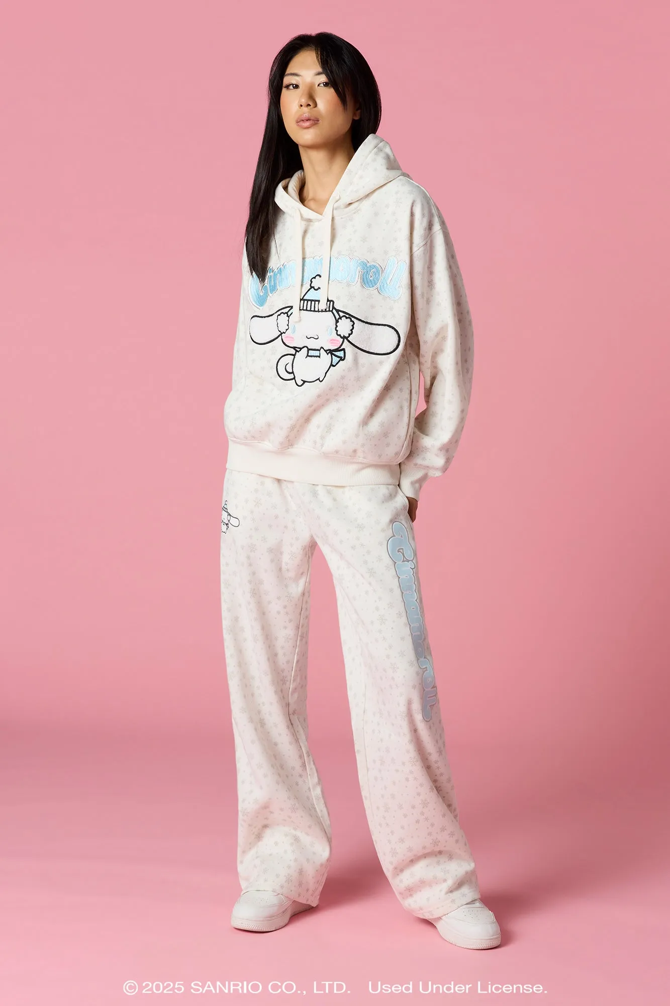 Cinnamoroll™ Holiday Graphic Wide Leg Sweatpant sold by Urban Planet