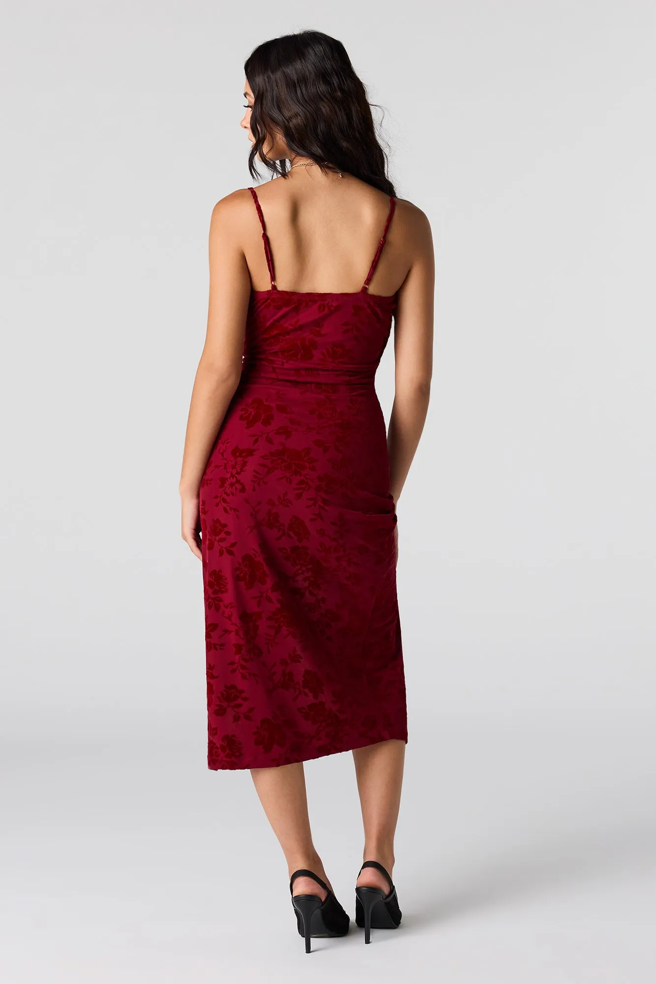 Floral Midi Wrap Dress sold by Urban Planet product image thumbnail 3