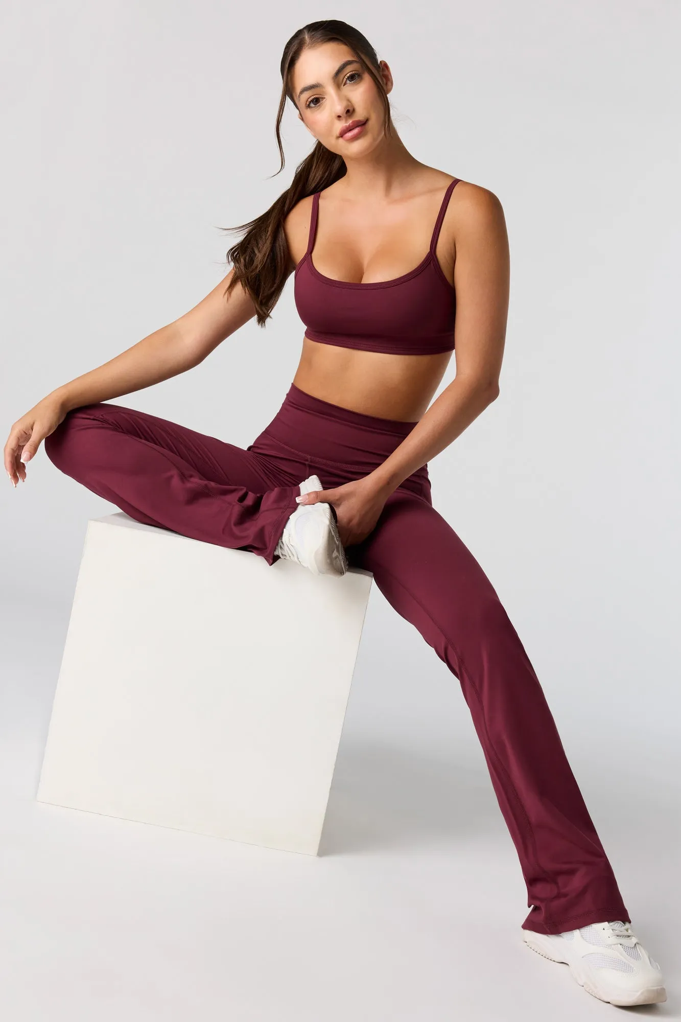 Active Back Pocket Flare Pant sold by Urban Planet