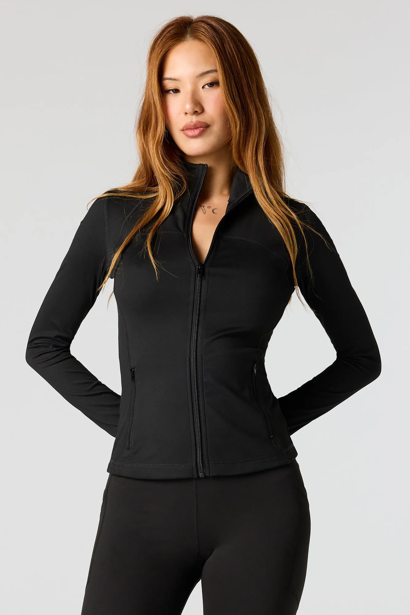 Active Zip-Up Jacket sold by Urban Planet product image thumbnail 5
