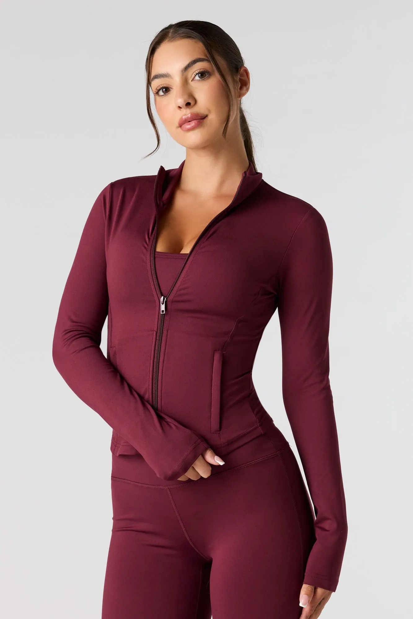 Active Zip-Up Top sold by Urban Planet product image thumbnail 4