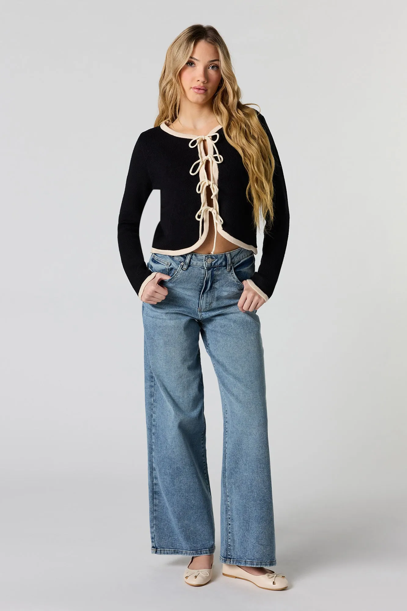 High Rise Wide Leg Jean sold by Urban Planet