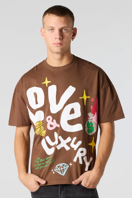 Love & Luxury Graphic T-Shirt sold by Urban Planet