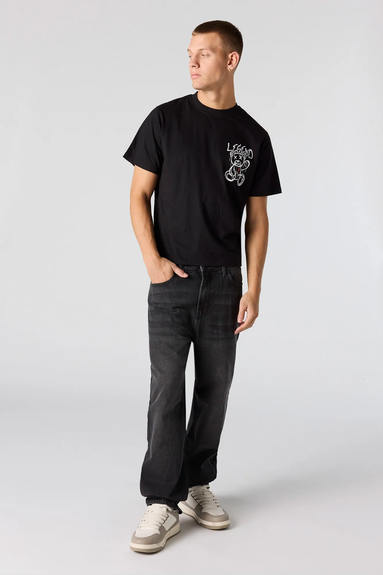 Bear Legend Graphic T-Shirt sold by Urban Planet product image thumbnail 3