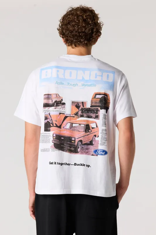 Ford Bronco Embroidered & Graphic T-Shirt sold by Urban Planet