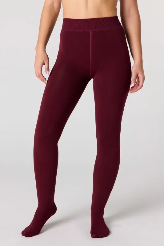 Faux Fur Lined Tights sold by Urban Planet