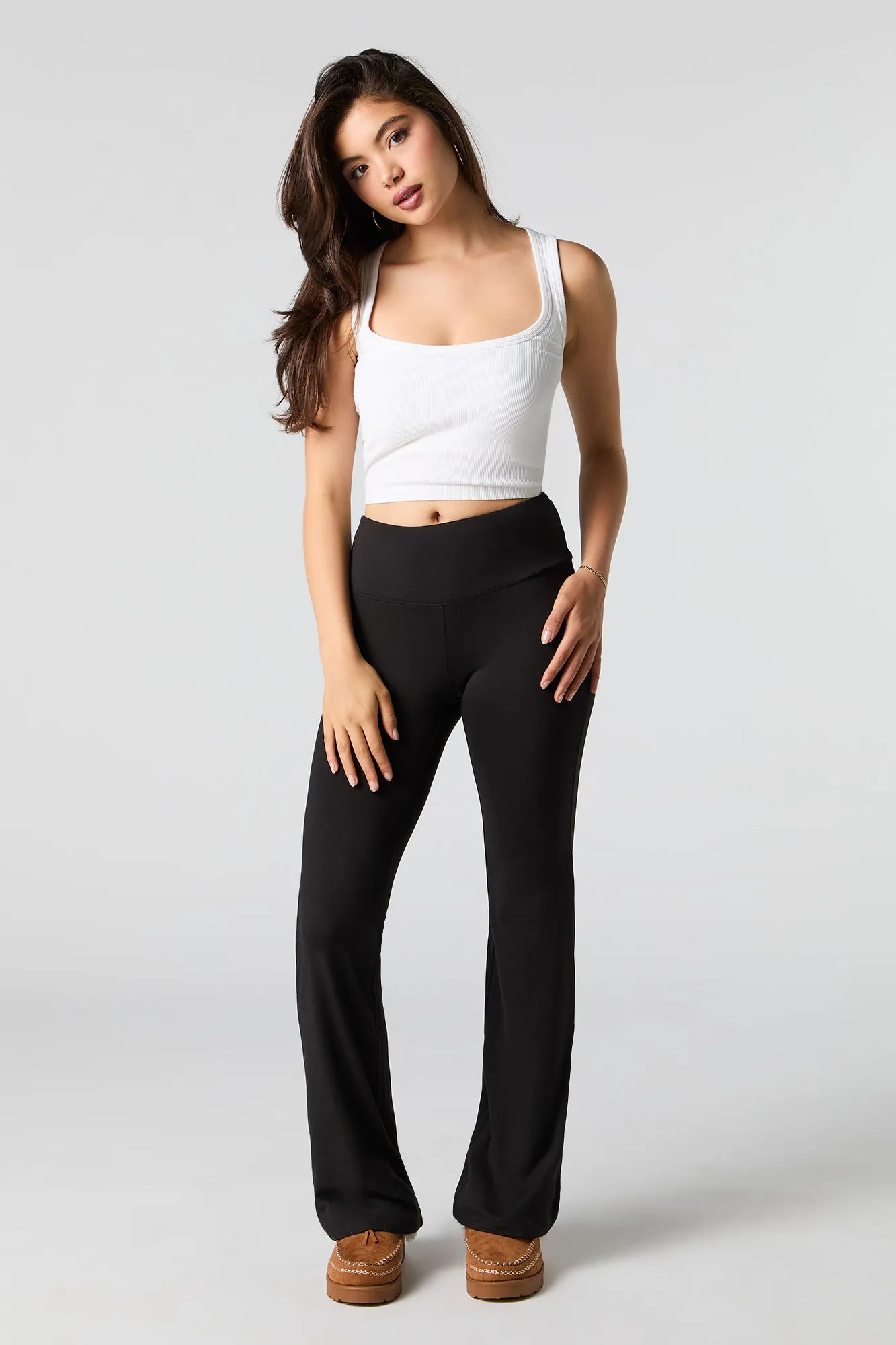 Soft Flare Legging sold by Urban Planet product image thumbnail 4