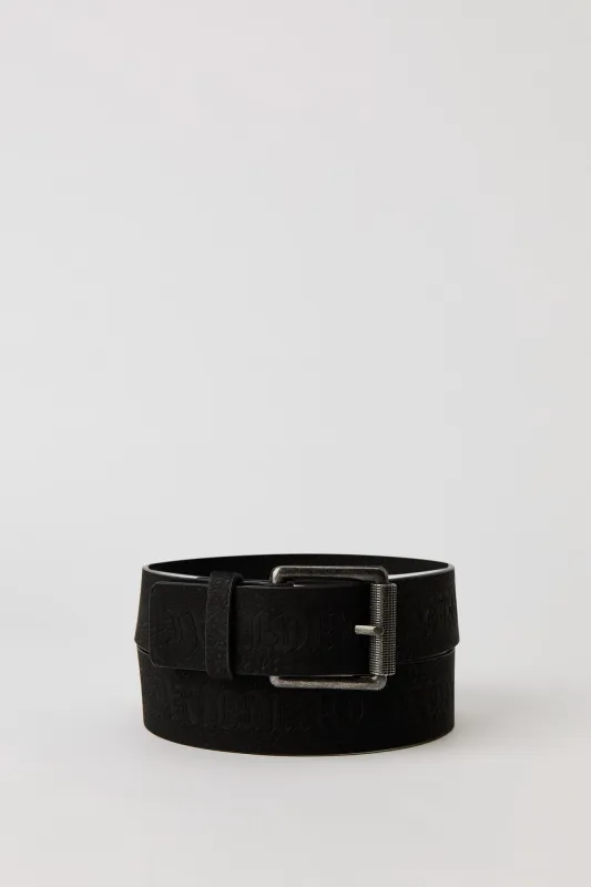 Faux Leather Embossed Belt sold by Urban Planet