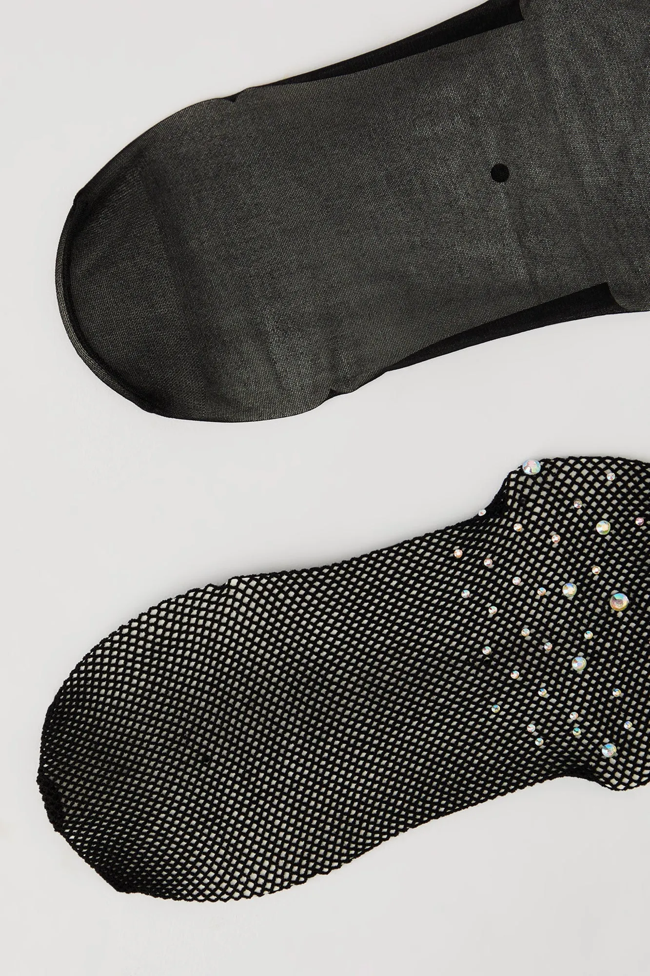 Sheer & Rhinestone Fishnet Tights (2 Pack) sold by Urban Planet product image thumbnail 2