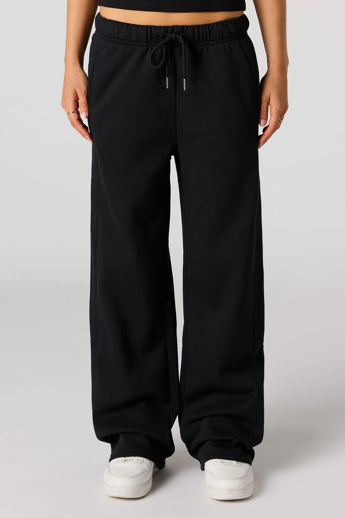 Fleece Straight Leg Sweatpant sold by Urban Planet product image thumbnail 5