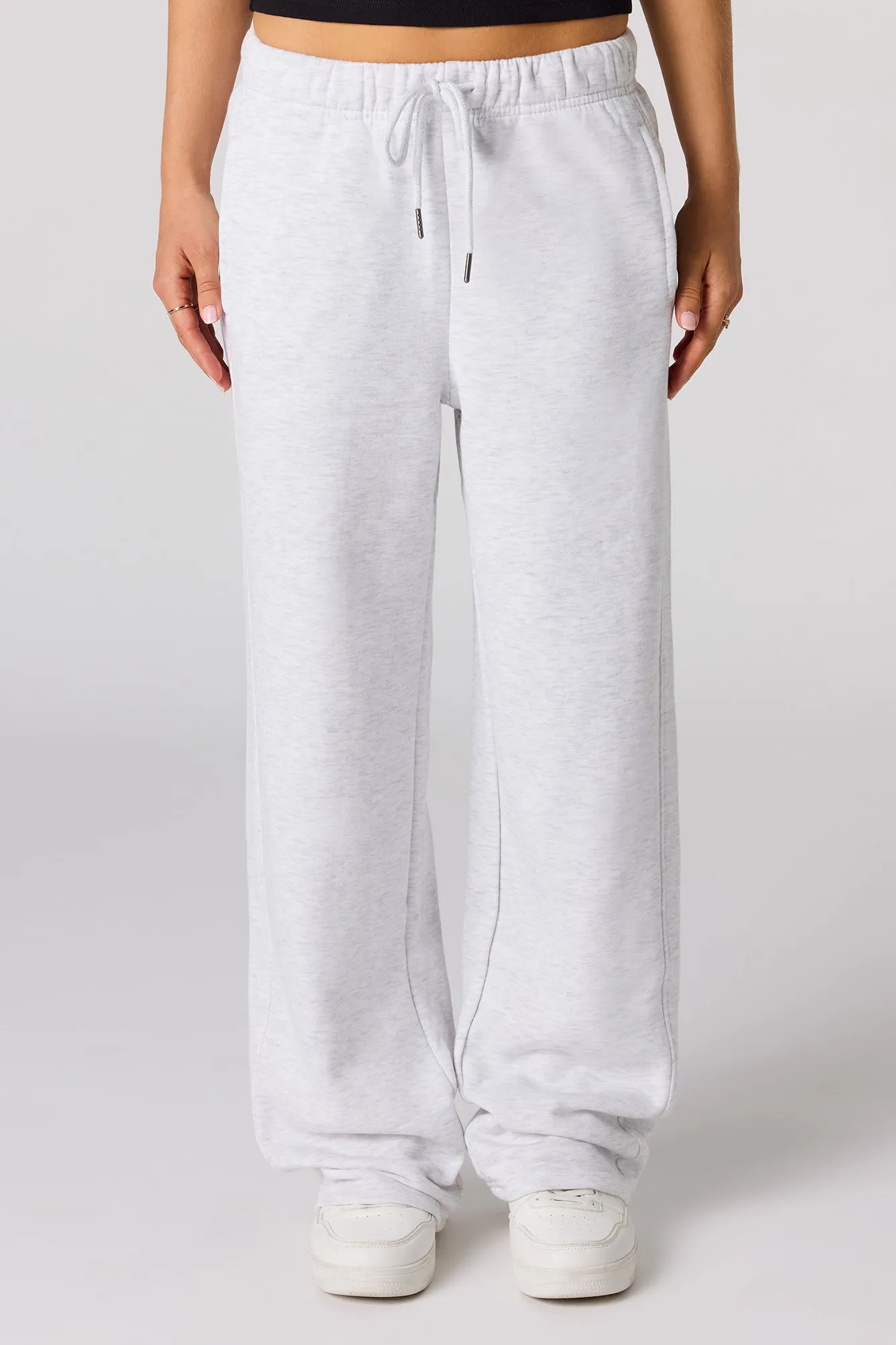 Fleece Straight Leg Sweatpant sold by Urban Planet product image thumbnail 2