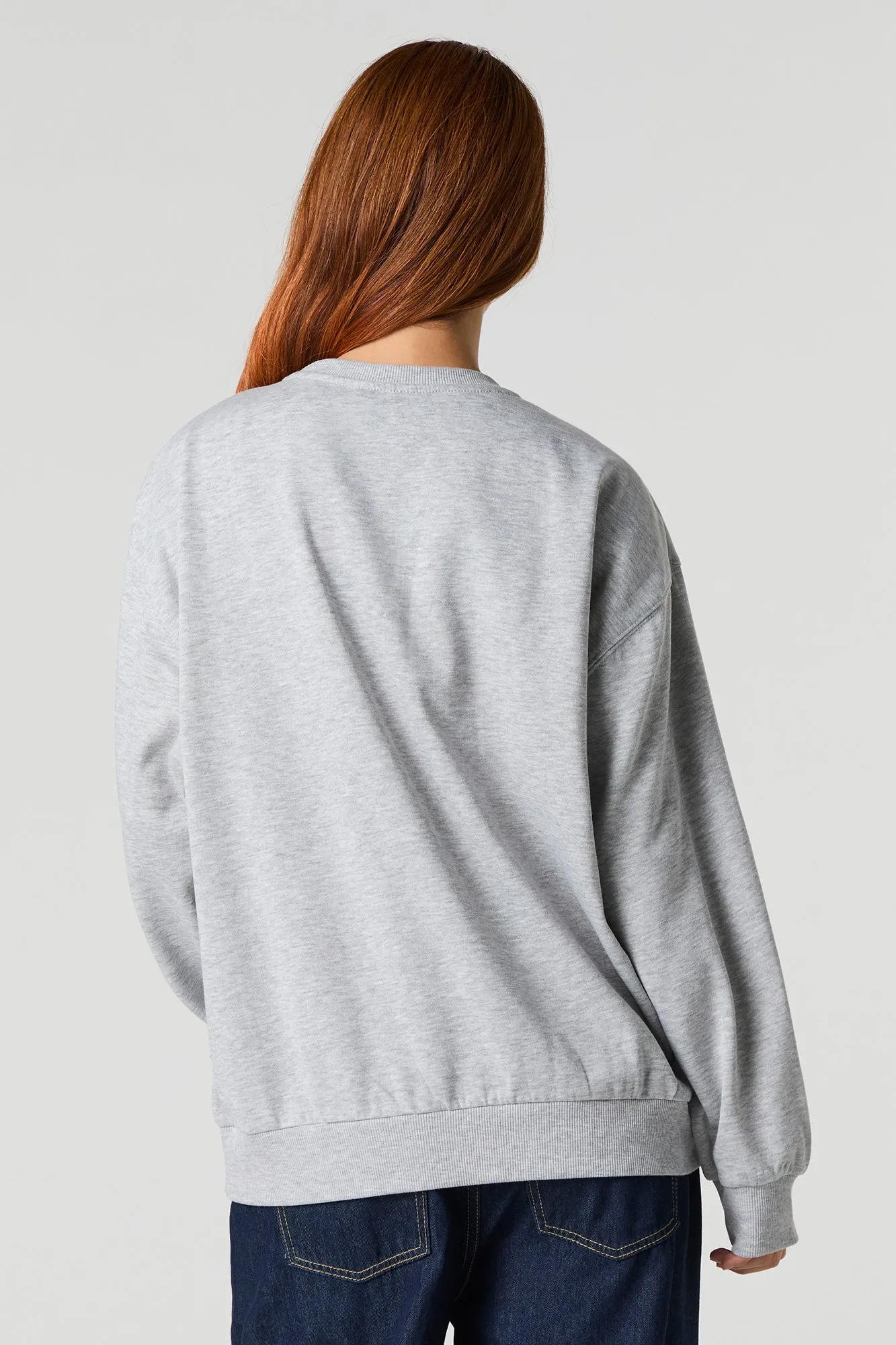 Stitch Christmas Graphic Fleece Sweatshirt sold by Urban Planet product image thumbnail 2