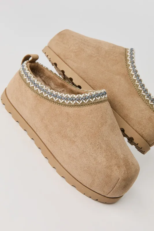 Platform Slipper Booties sold by Urban Planet