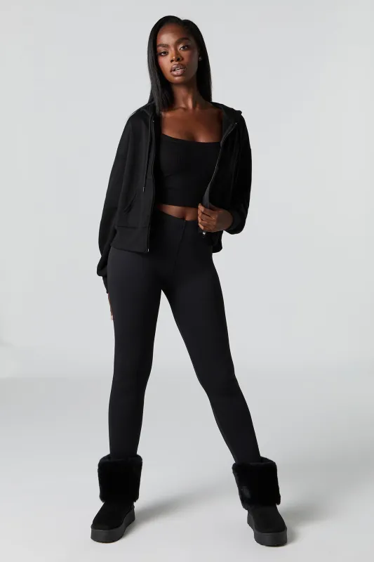 Faux-Fur Lined Legging sold by Urban Planet