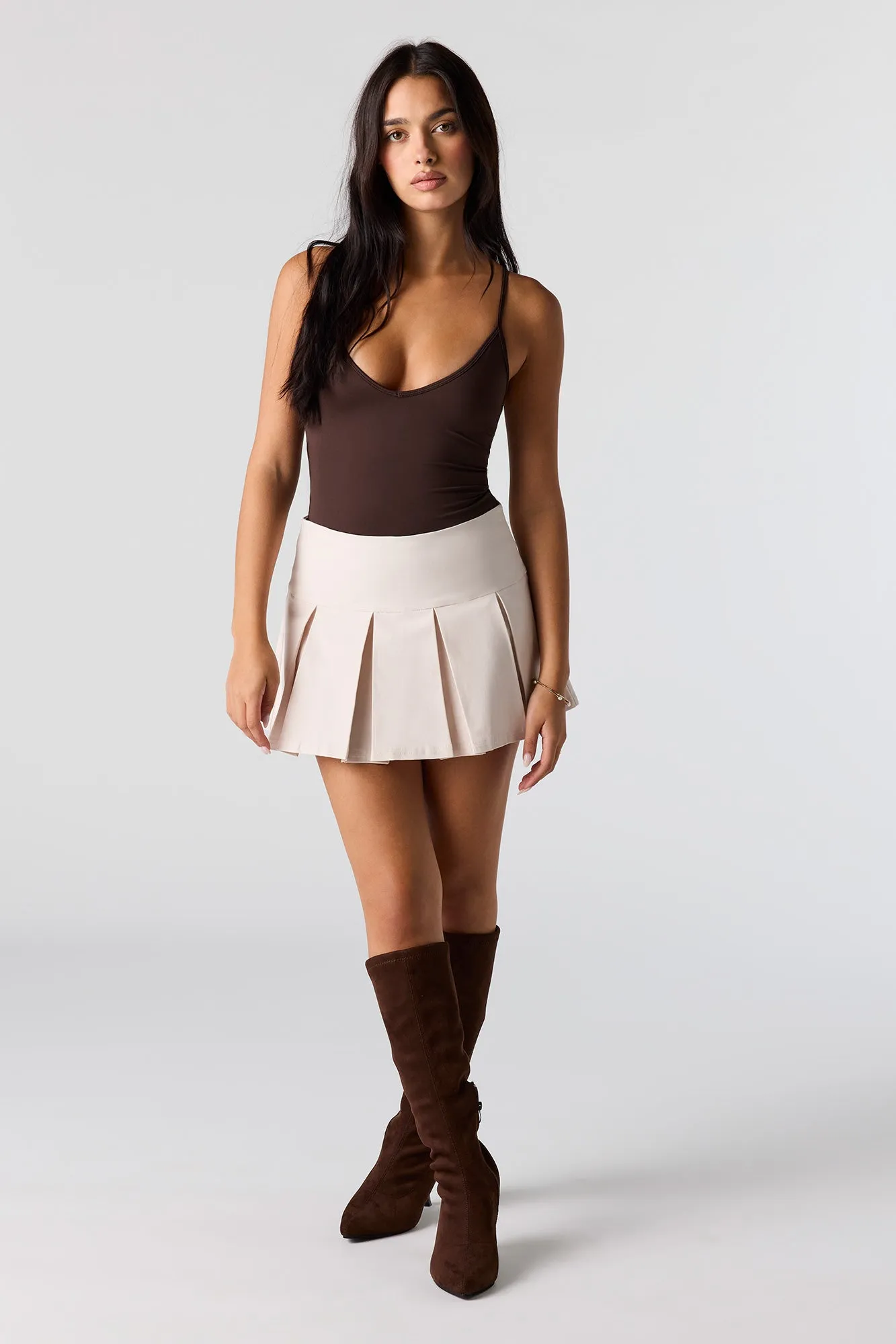 Pleated Mini Skort sold by Urban Planet product image thumbnail 3