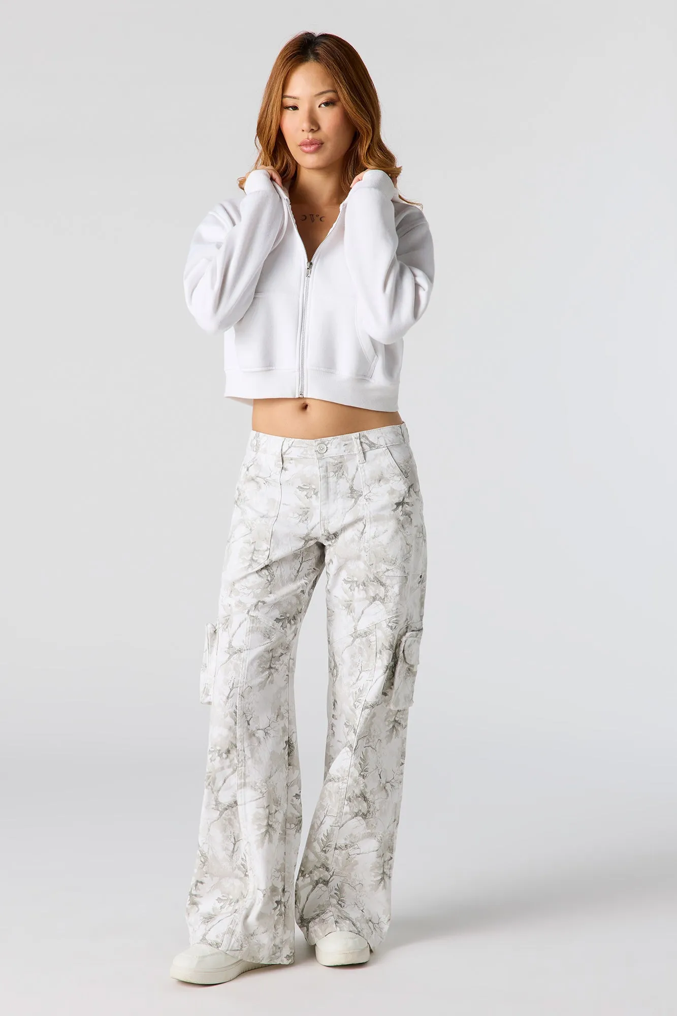 Low Rise Baggy Cargo Pant sold by Urban Planet