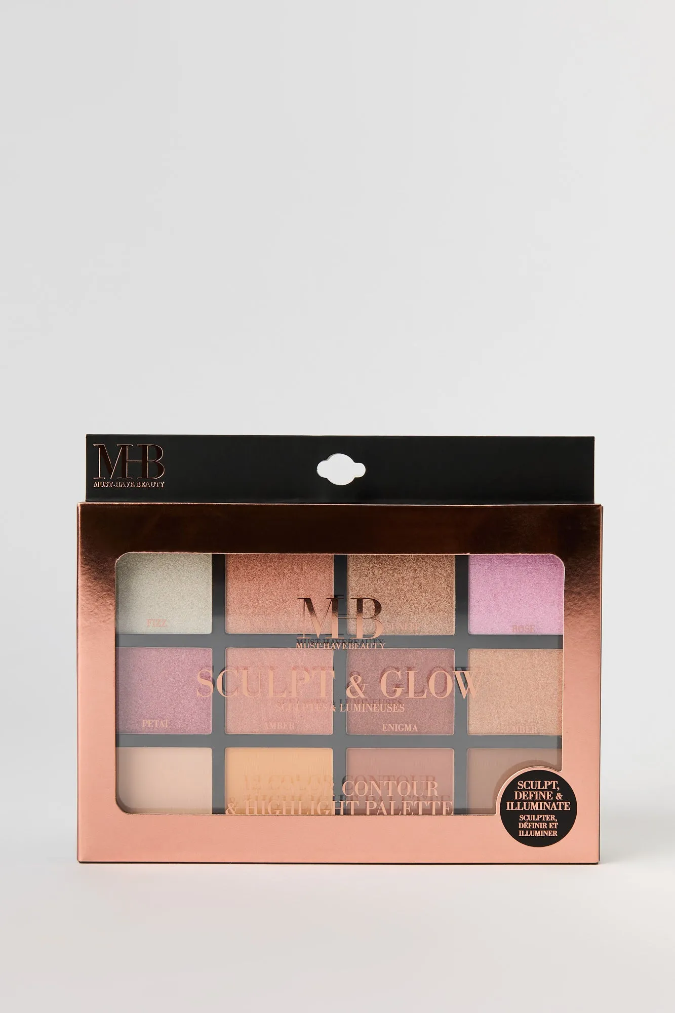 Contour & Highlight Makeup Palette (12 Colours) sold by Urban Planet product image thumbnail 3
