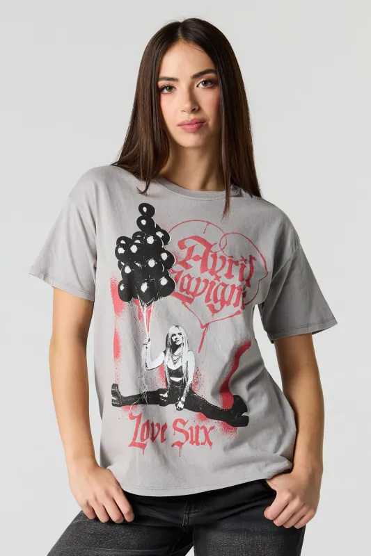 Avril Lavigne Graphic Boyfriend T-Shirt sold by Urban Planet