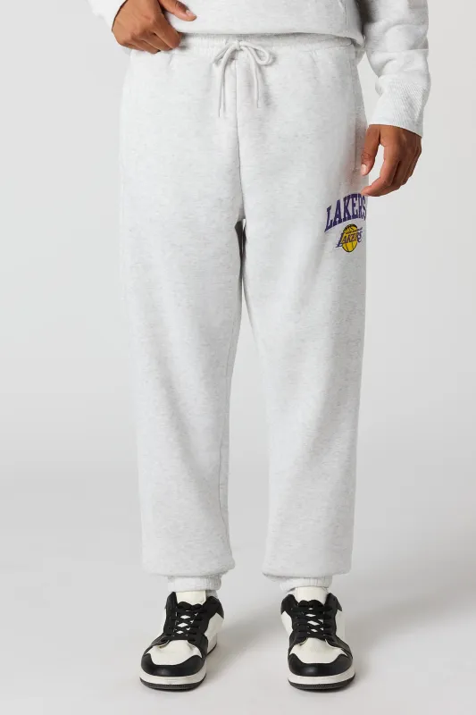 LA Lakers Embroidered Jogger sold by Urban Planet
