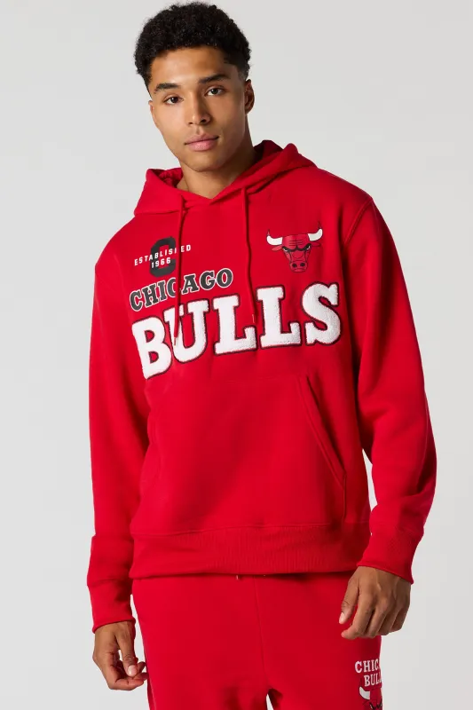 Chicago Bulls Chenille Embroidered Hoodie sold by Urban Planet