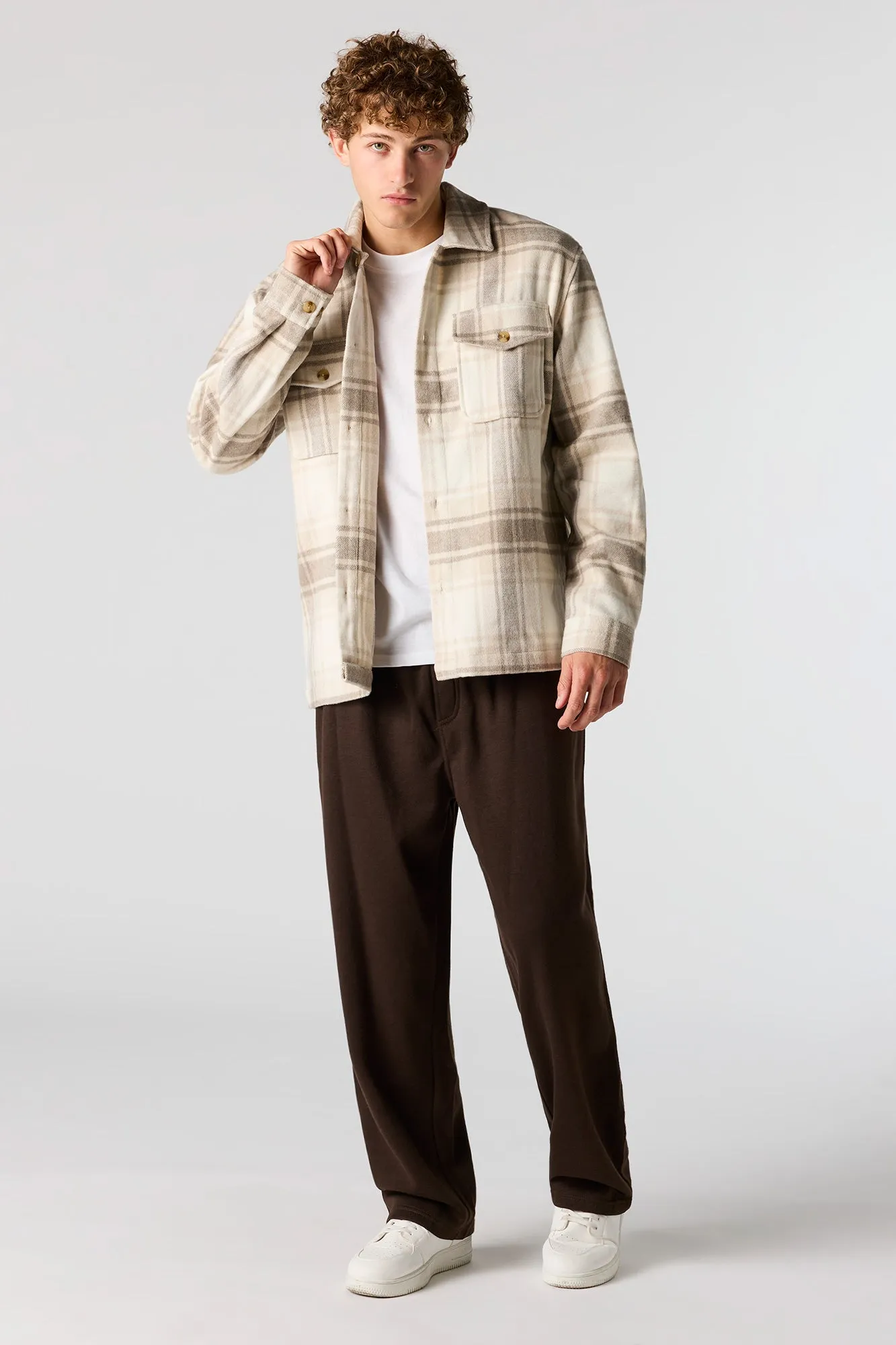 Plaid Shacket sold by Urban Planet product image thumbnail 3