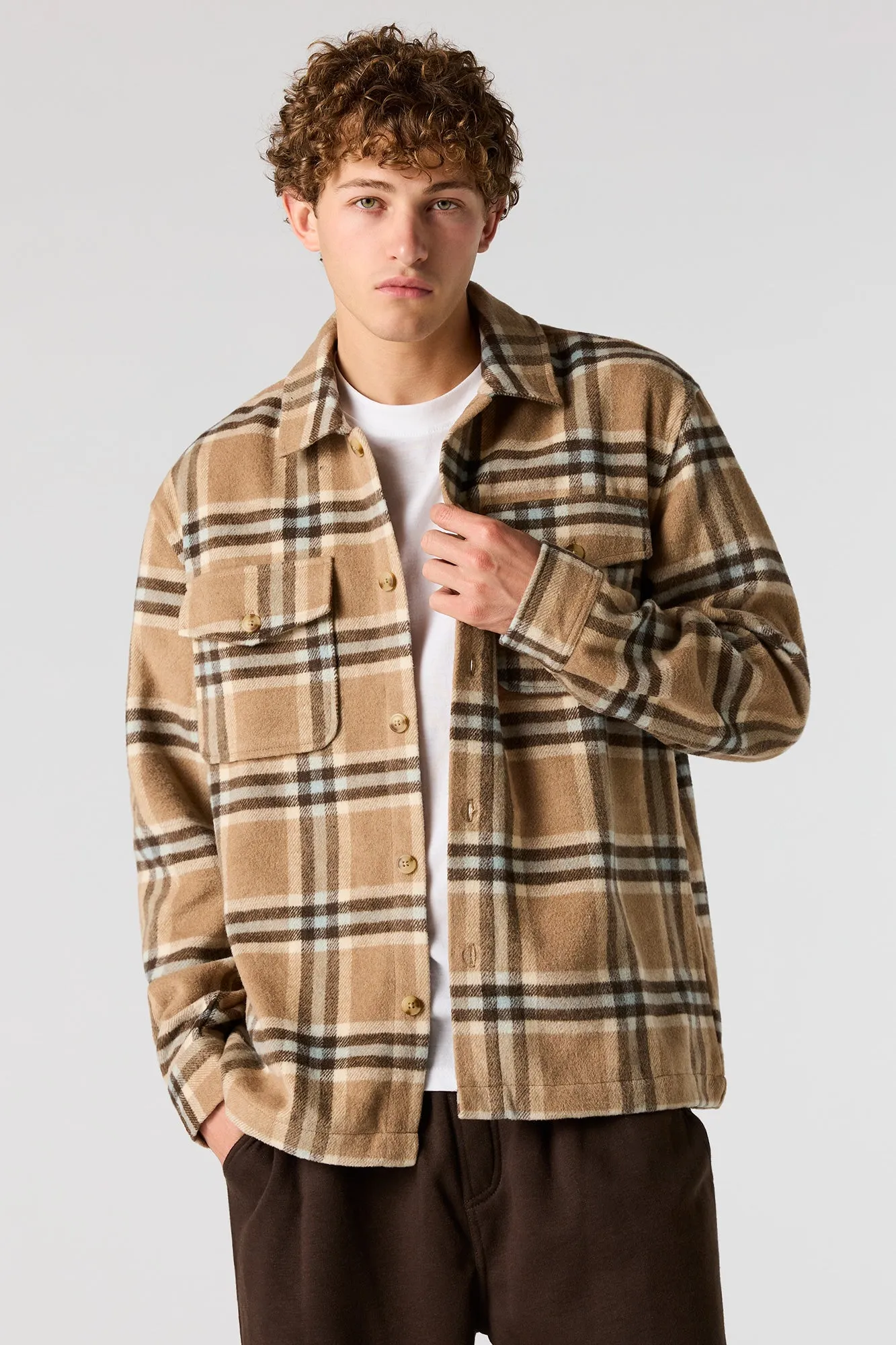 Plaid Shacket sold by Urban Planet product image thumbnail 4