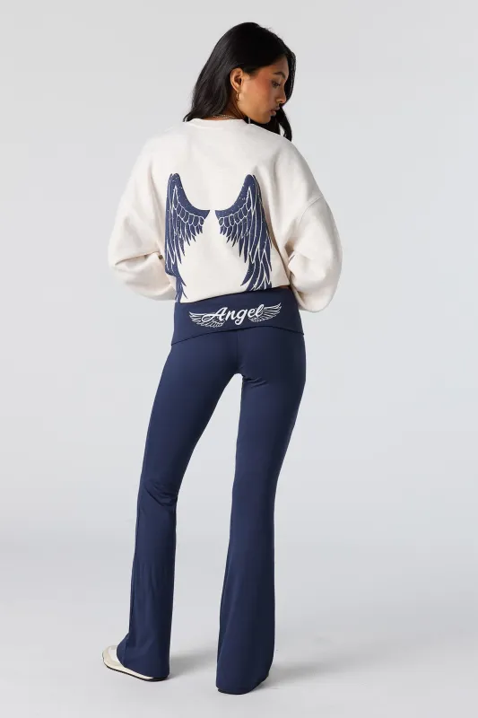 Graphic Foldover Pant sold by Urban Planet