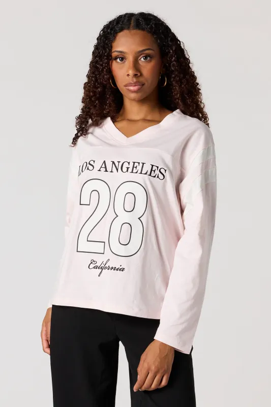 Destination Embroidered Long Sleeve Jersey sold by Urban Planet
