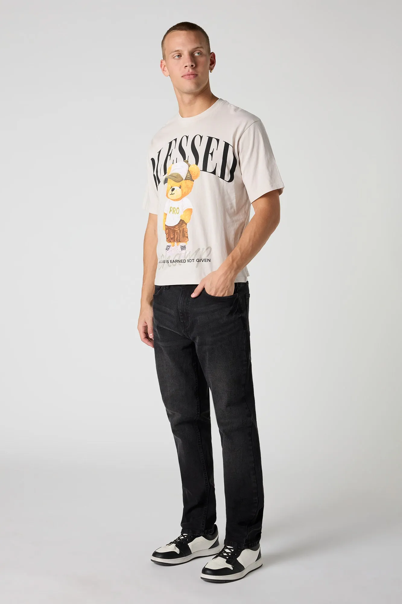 Blessed Graphic T-Shirt sold by Urban Planet product image thumbnail 3