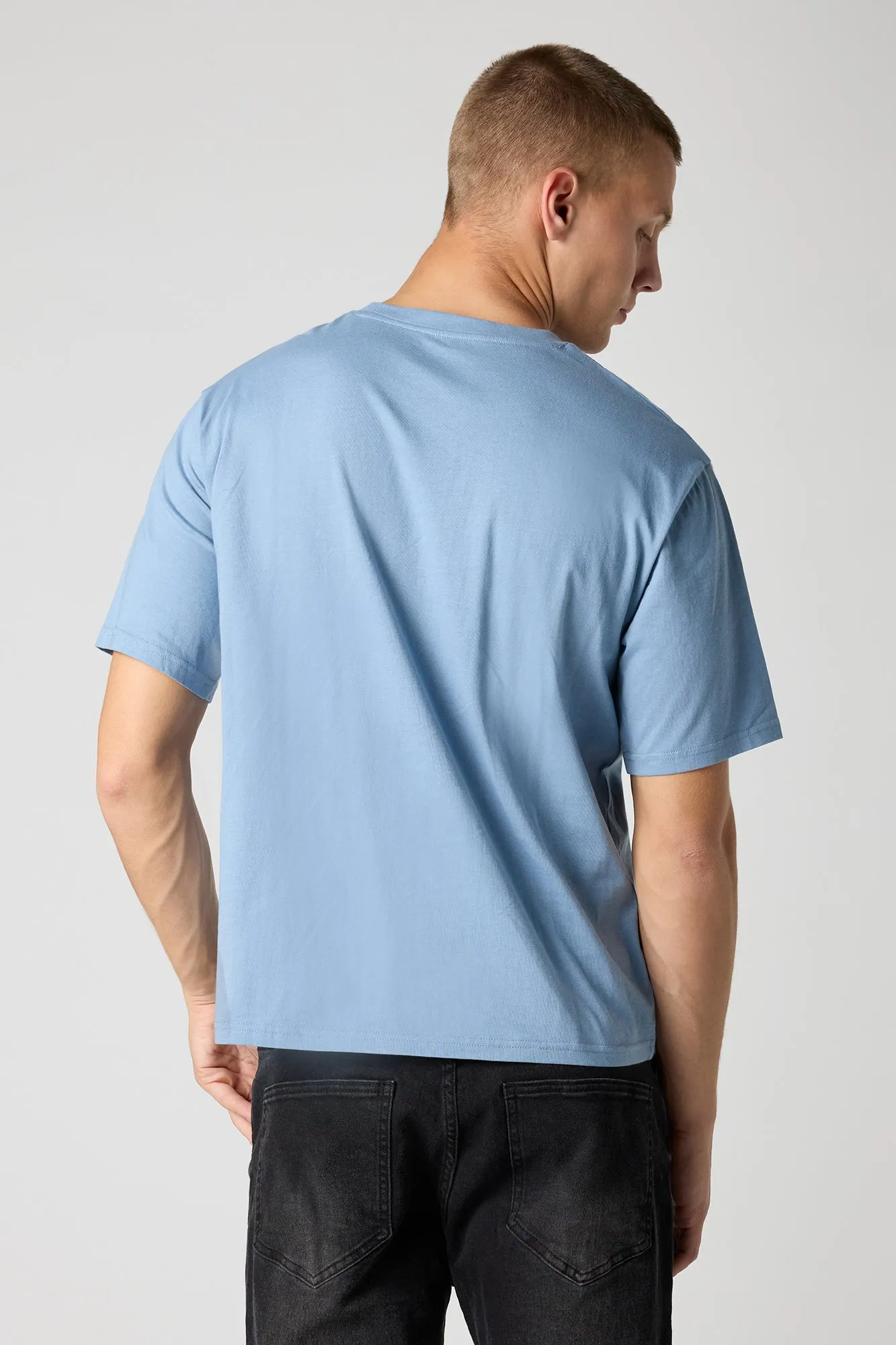 LA Puff Print Relaxed T-Shirt sold by Urban Planet product image thumbnail 2