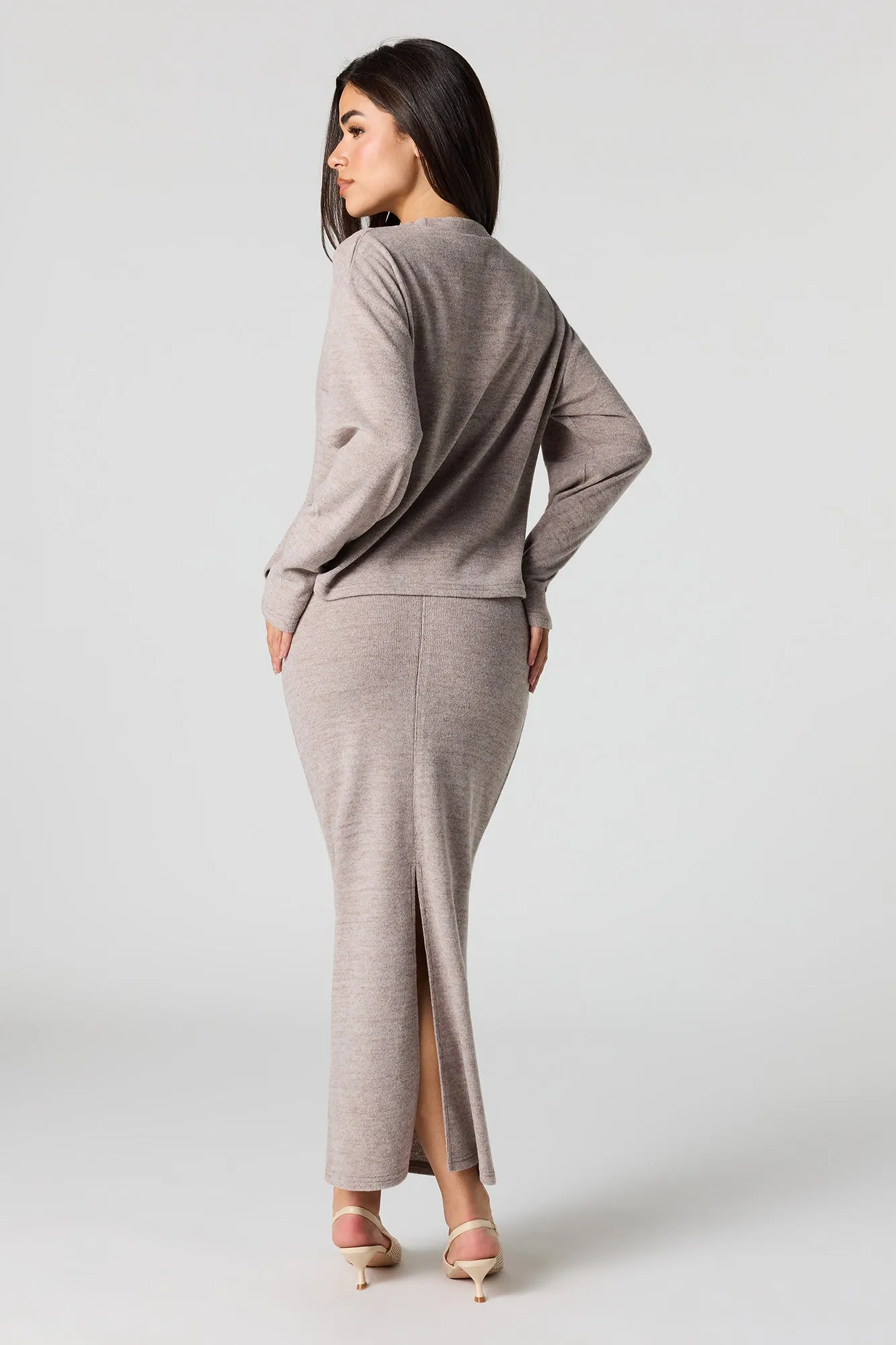 Soft Knit Maxi Skirt sold by Urban Planet product image thumbnail 3