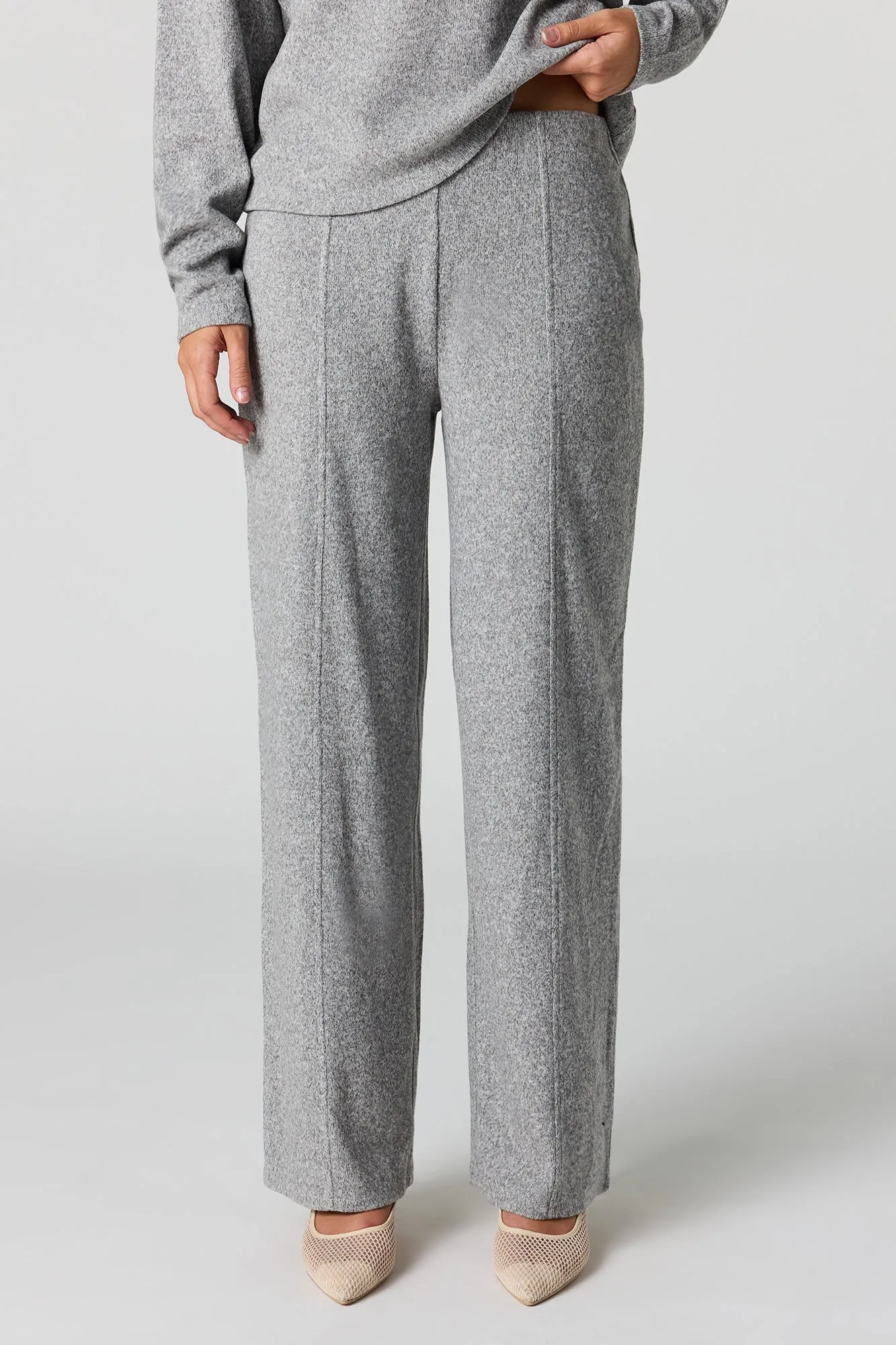 Soft Knit Wide Leg Pant sold by Urban Planet product image thumbnail 5