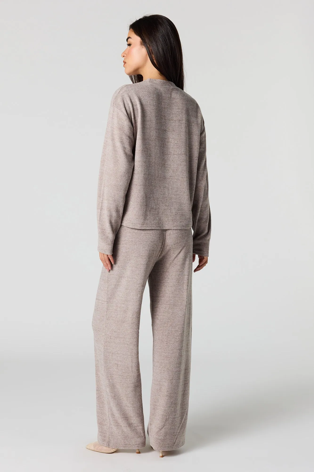 Soft Knit Wide Leg Pant sold by Urban Planet product image thumbnail 3