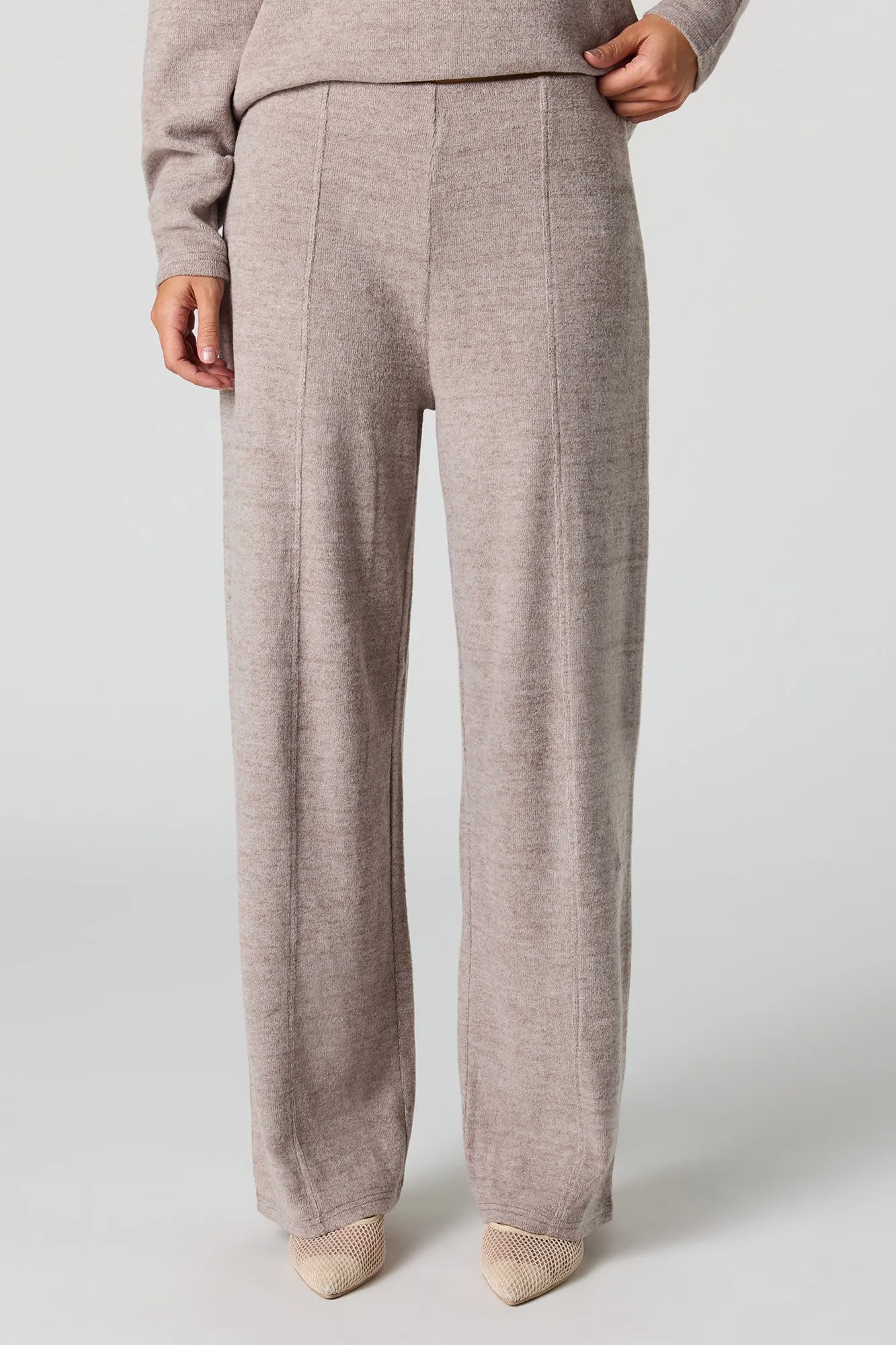 Soft Knit Wide Leg Pant sold by Urban Planet product image thumbnail 2