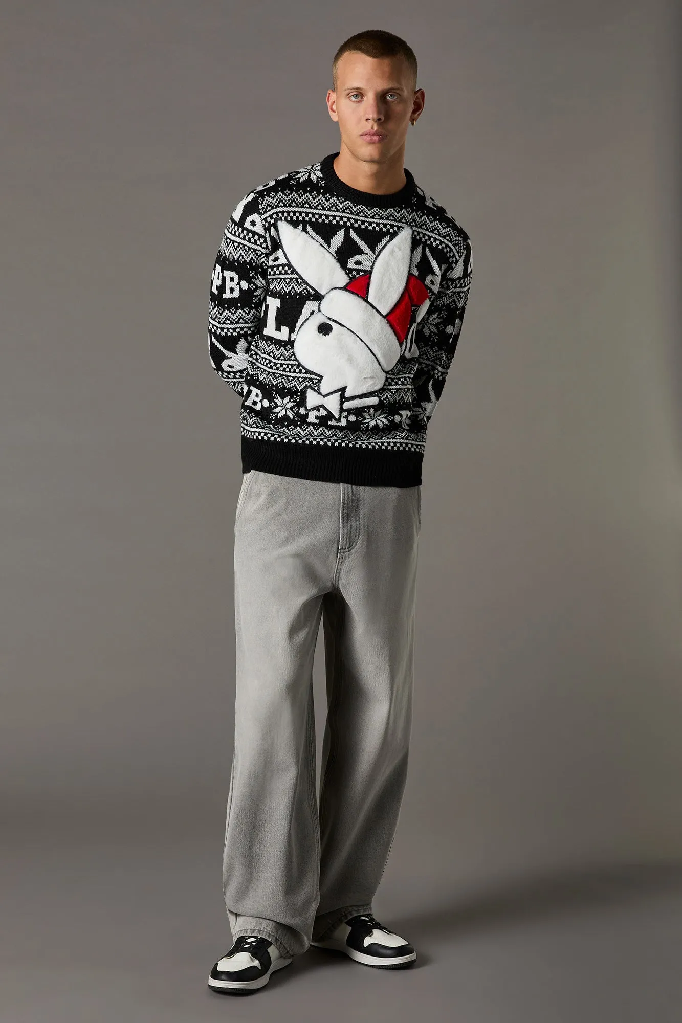 Playboy Christmas Sweater sold by Urban Planet product image thumbnail 3