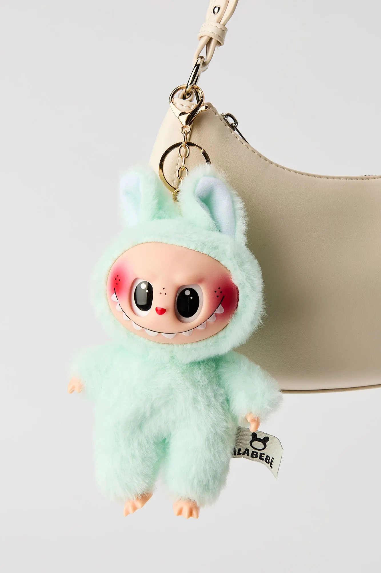 Alabebé Pastel Fur Keychain sold by Urban Planet product image thumbnail 3