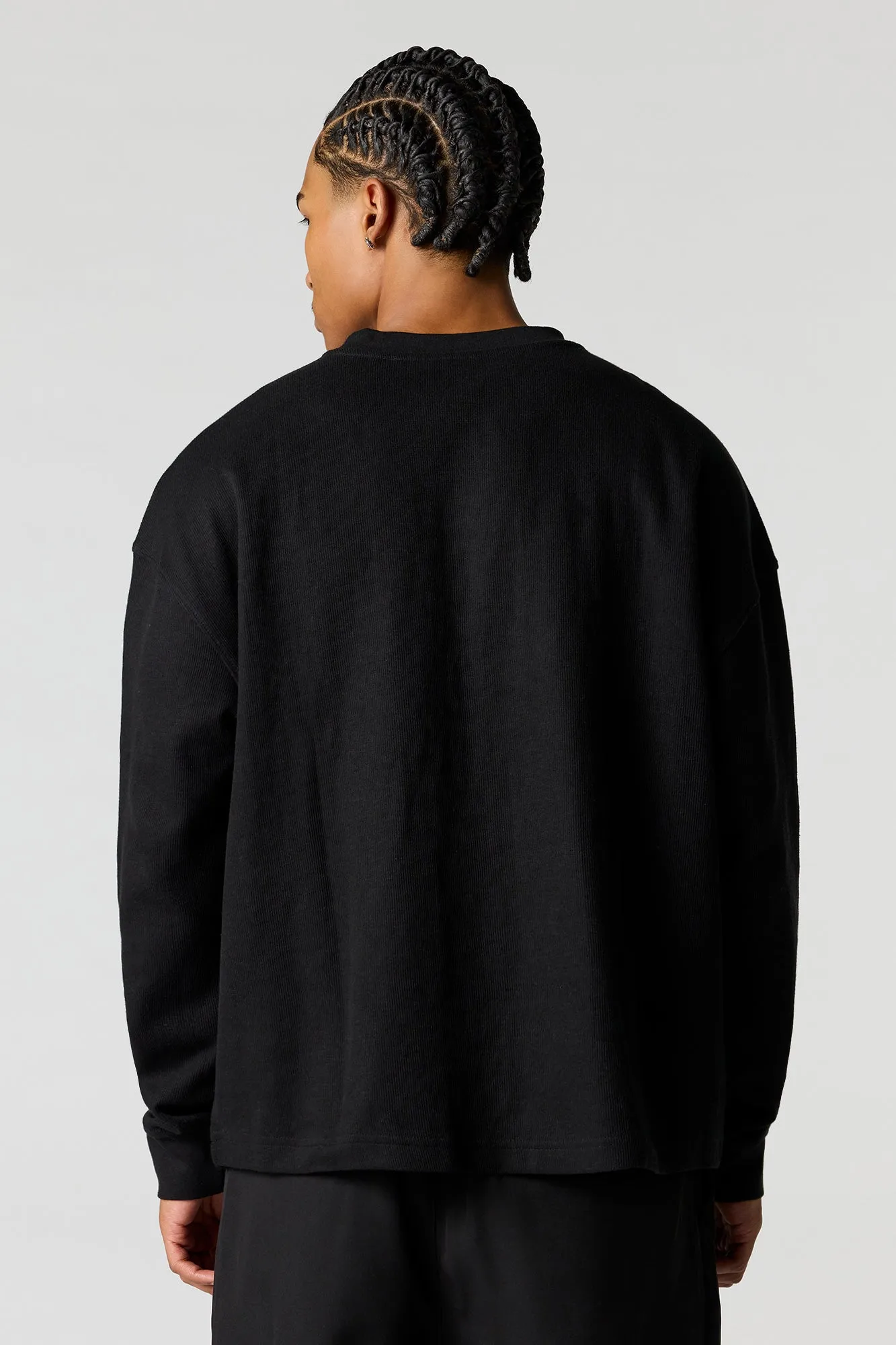 Knit Long Sleeve Top sold by Urban Planet product image thumbnail 5