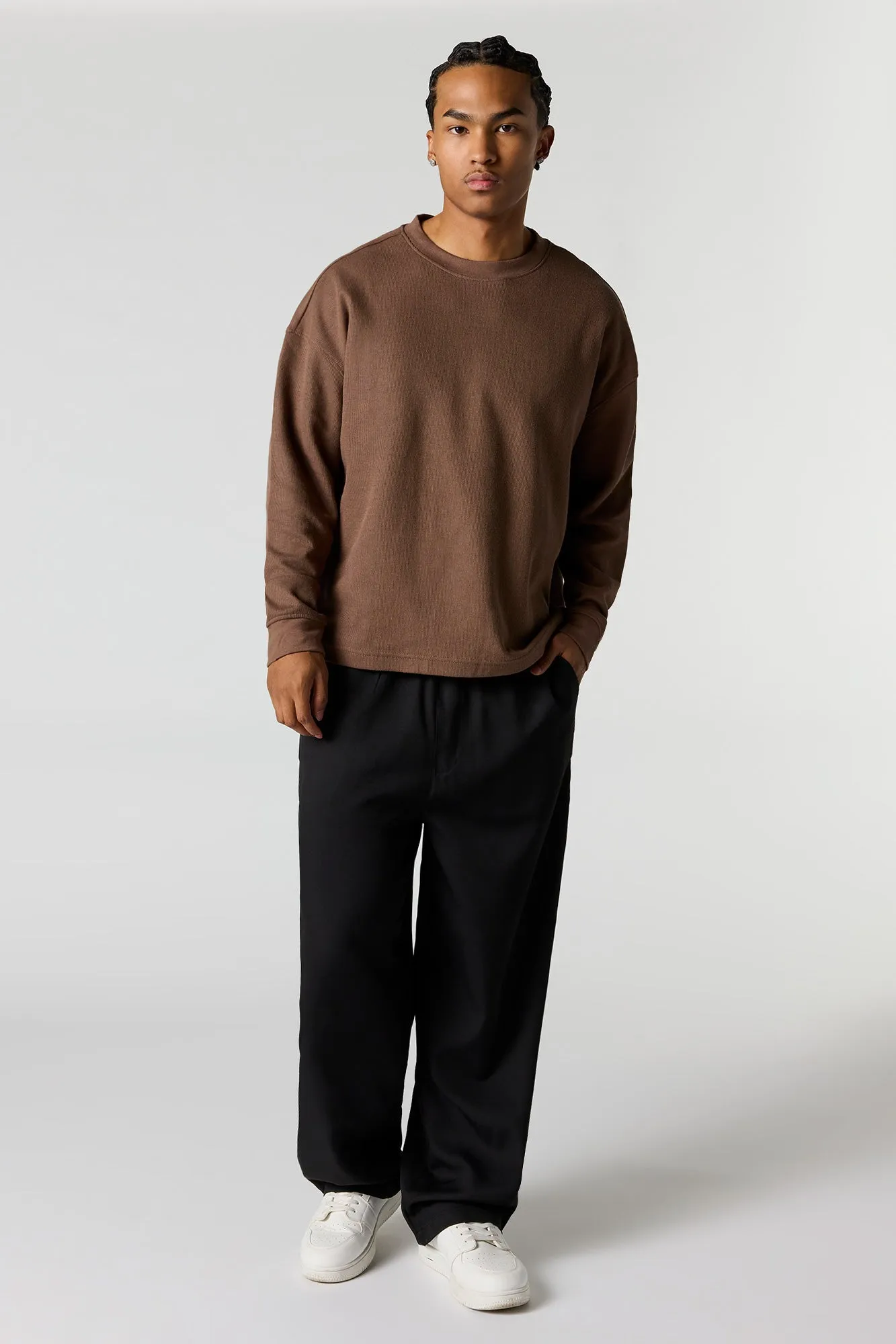 Knit Long Sleeve Top sold by Urban Planet product image thumbnail 3